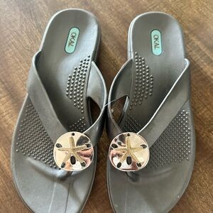 Sandy OKA B flip flop vacation comfortable walking